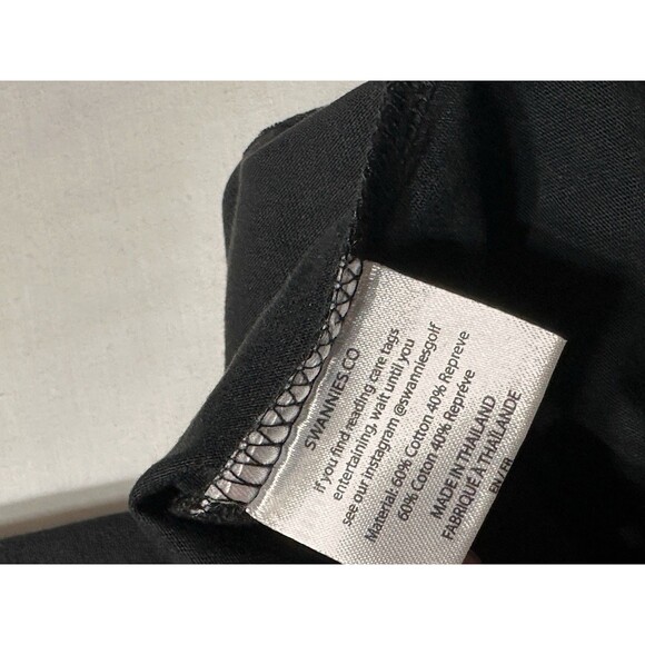 Swannies Golf Sunday Scaries Shirt Adult Size Medium Halloween Print Logo NWT - Picture 9 of 12